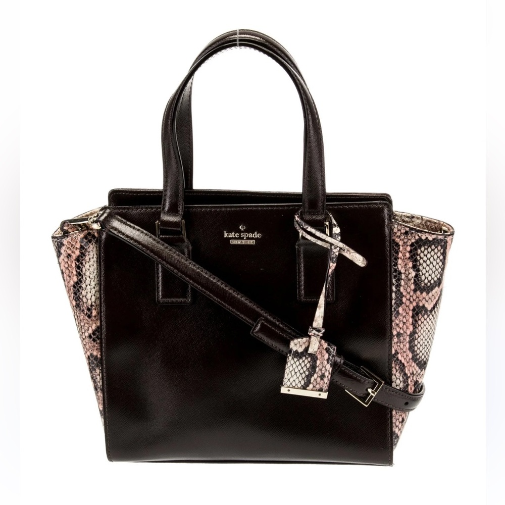KATE SPADE NEW YORK LEATHER PRINTED BAG